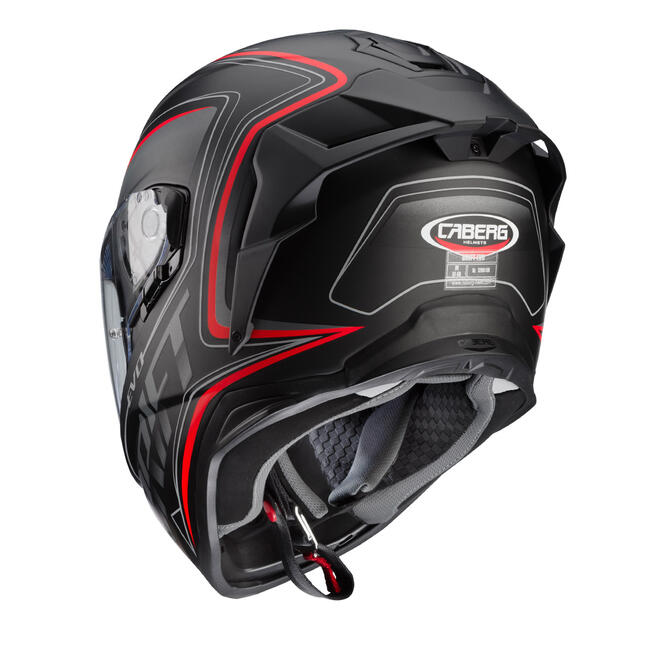 Caberg Caschi Integrali Nero/rosso